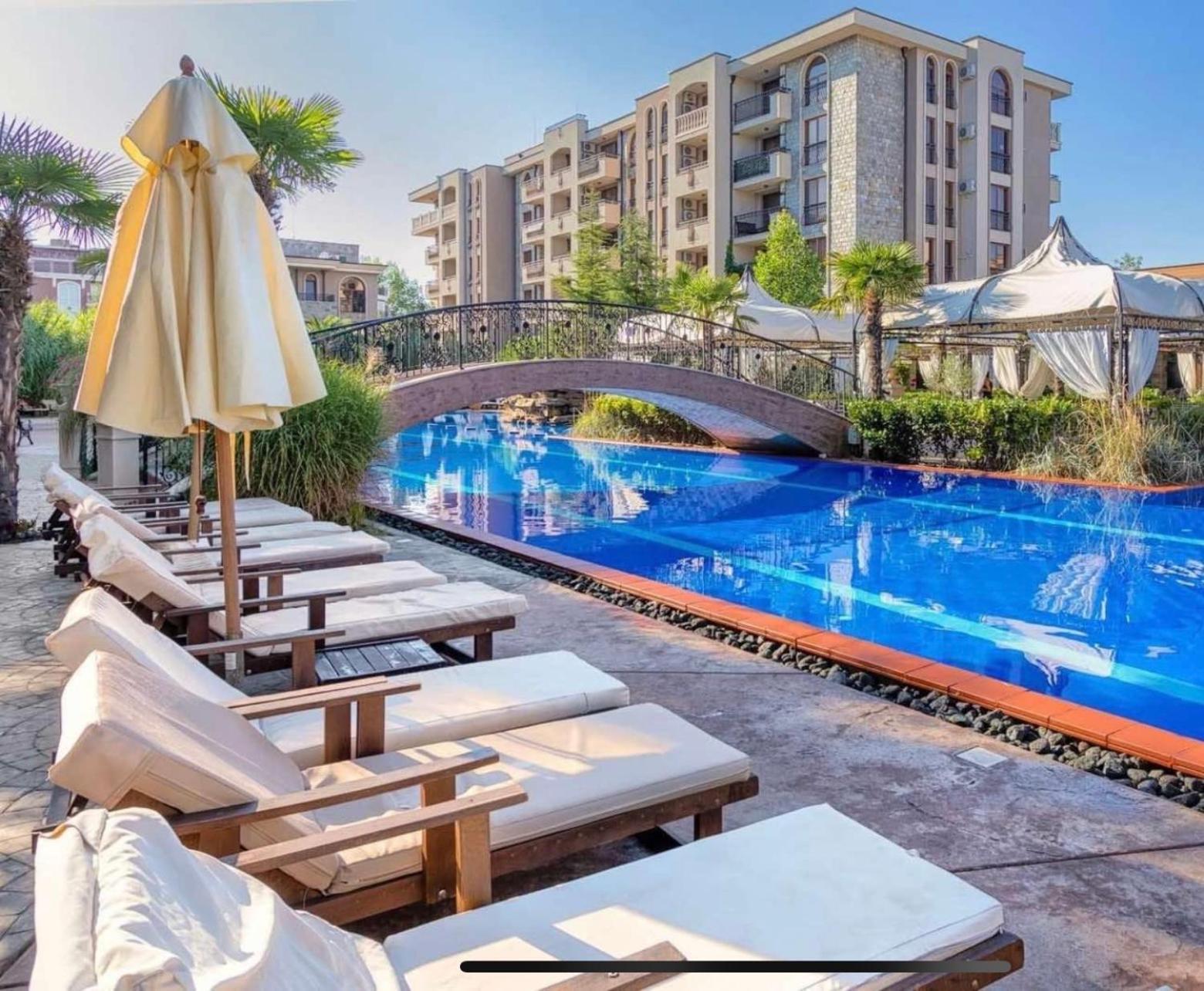 Wonderful Deluxe Appartement In Cascadas Family Resort סאני ביץ' מראה חיצוני תמונה